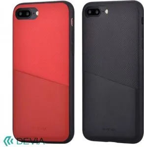DEVIA iPhone X iWallet Case BRAUN/SCHWARZ