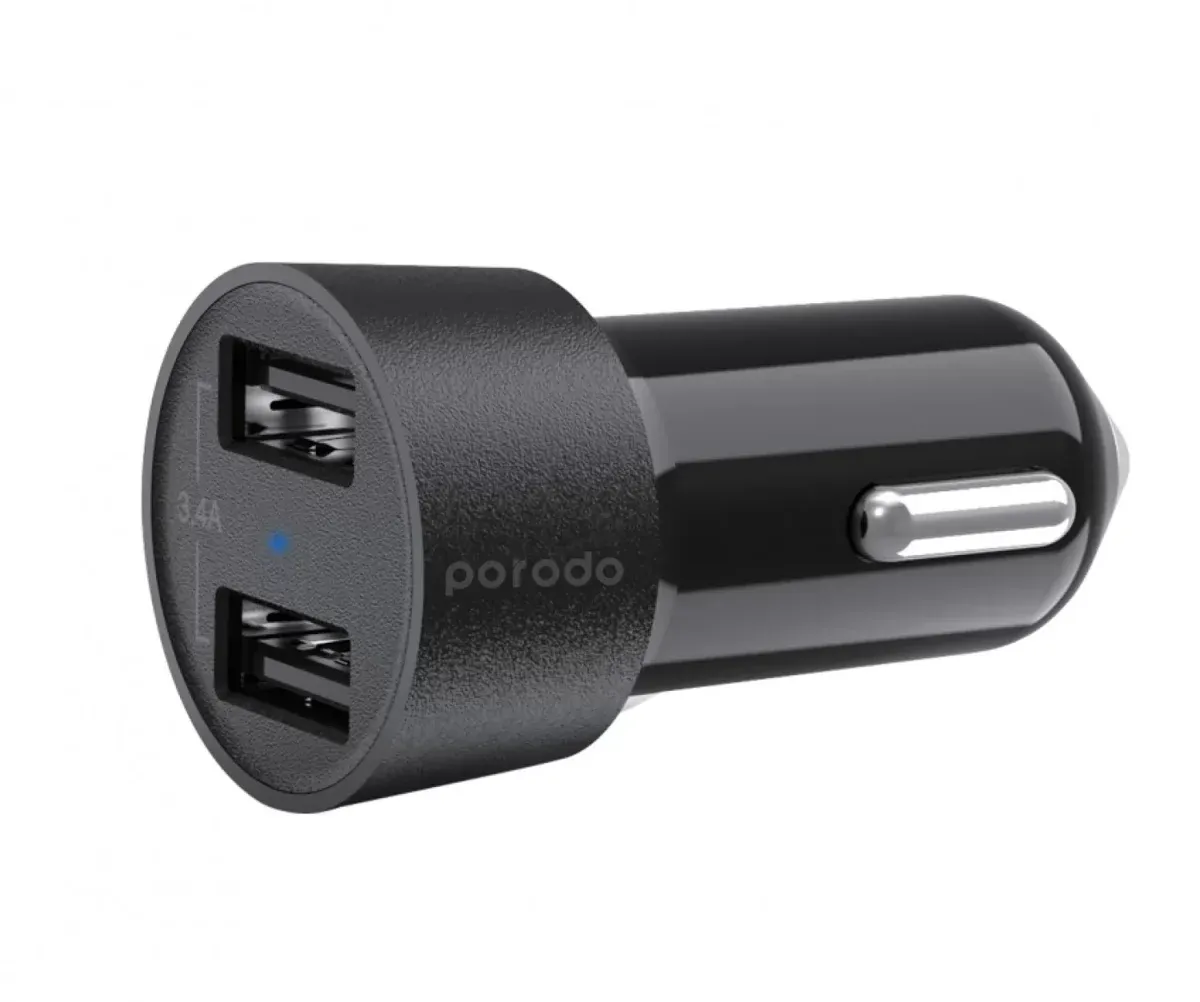 Dual USB Car Charger Lightning