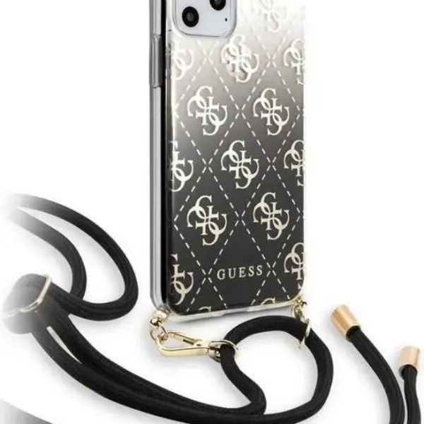 Electroplated Gradient Hard Case for Apple iPhone 11 Pro - Black