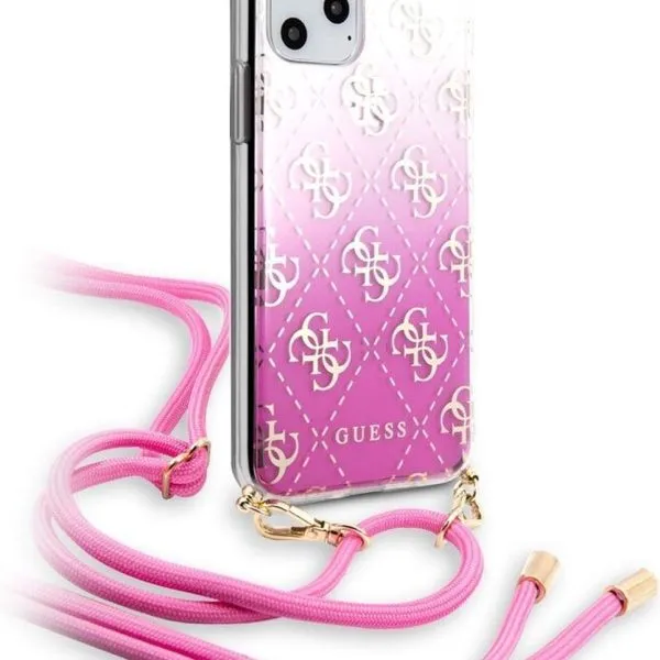 Electroplated Gradient Hard Case for Apple iPhone 11 Pro Max - Pink