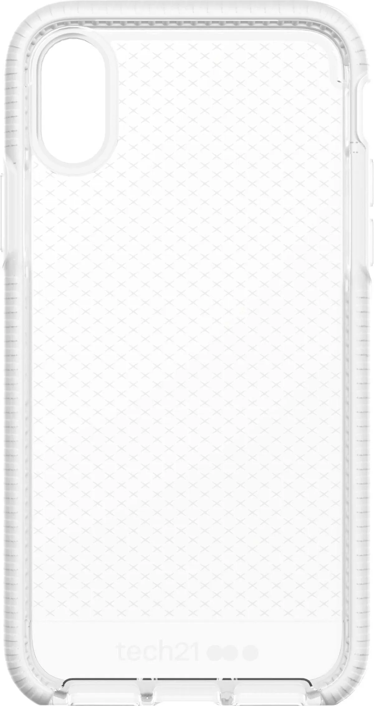 Evo Check Back Case iPhone XS / X Clear White