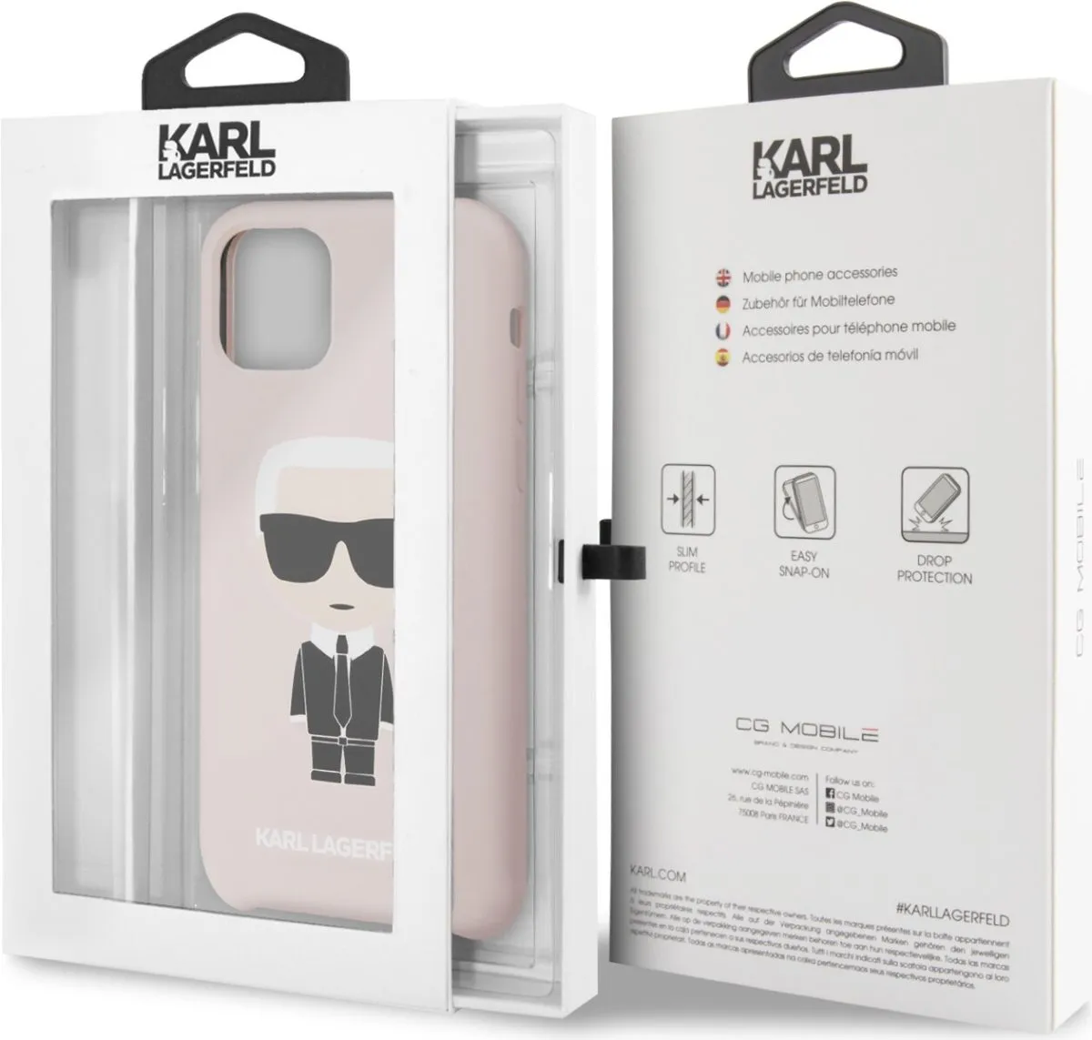 Full Body Ikonik Silicone Case For iPhone 11 - Pink