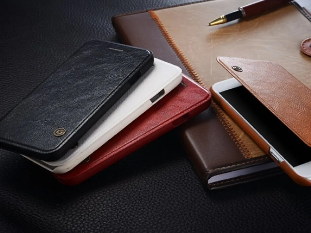 G-Case Bookcover Fashion Schwarz S8 Plus