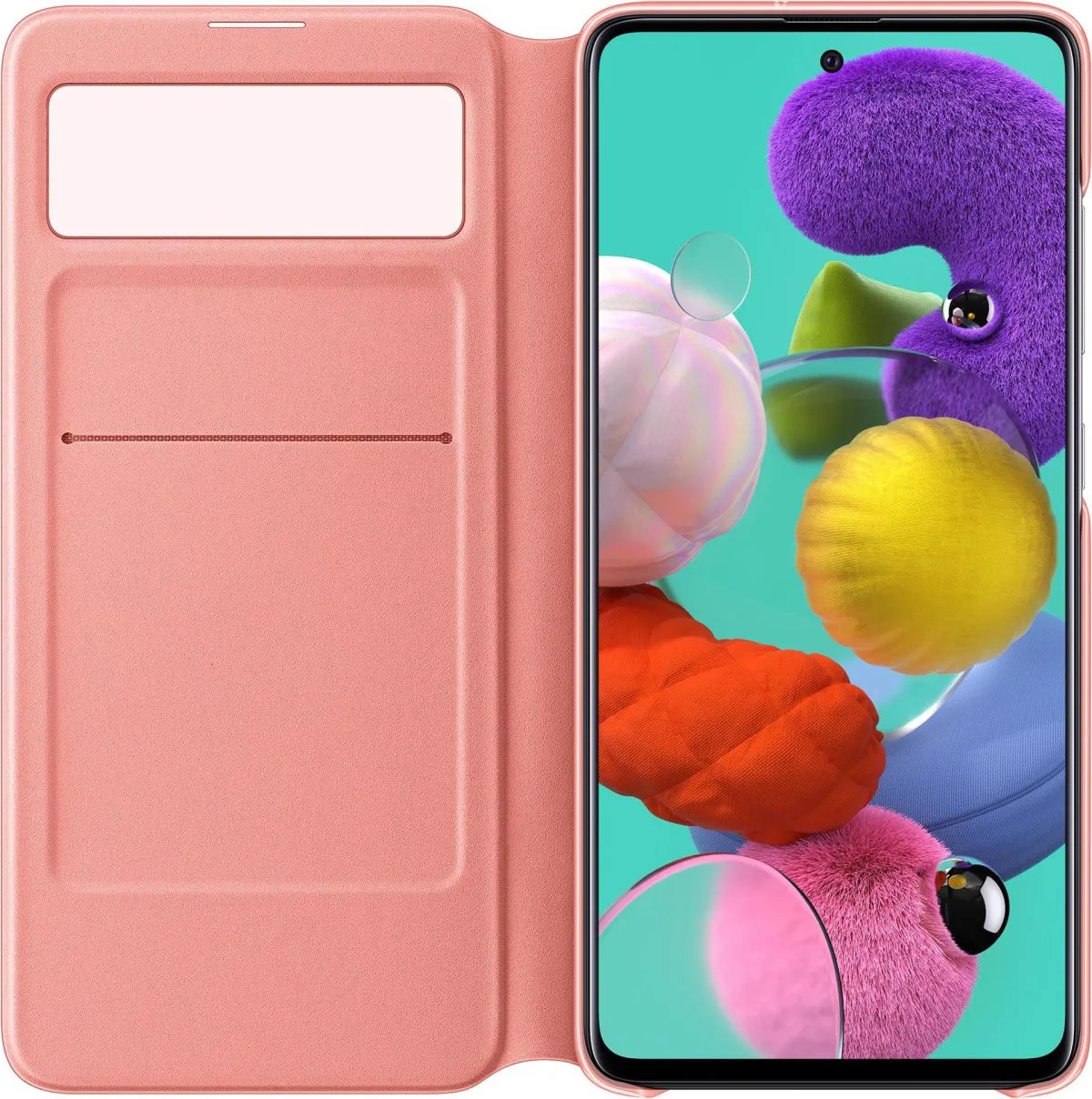 Galaxy A51 S View Wallet Cover White