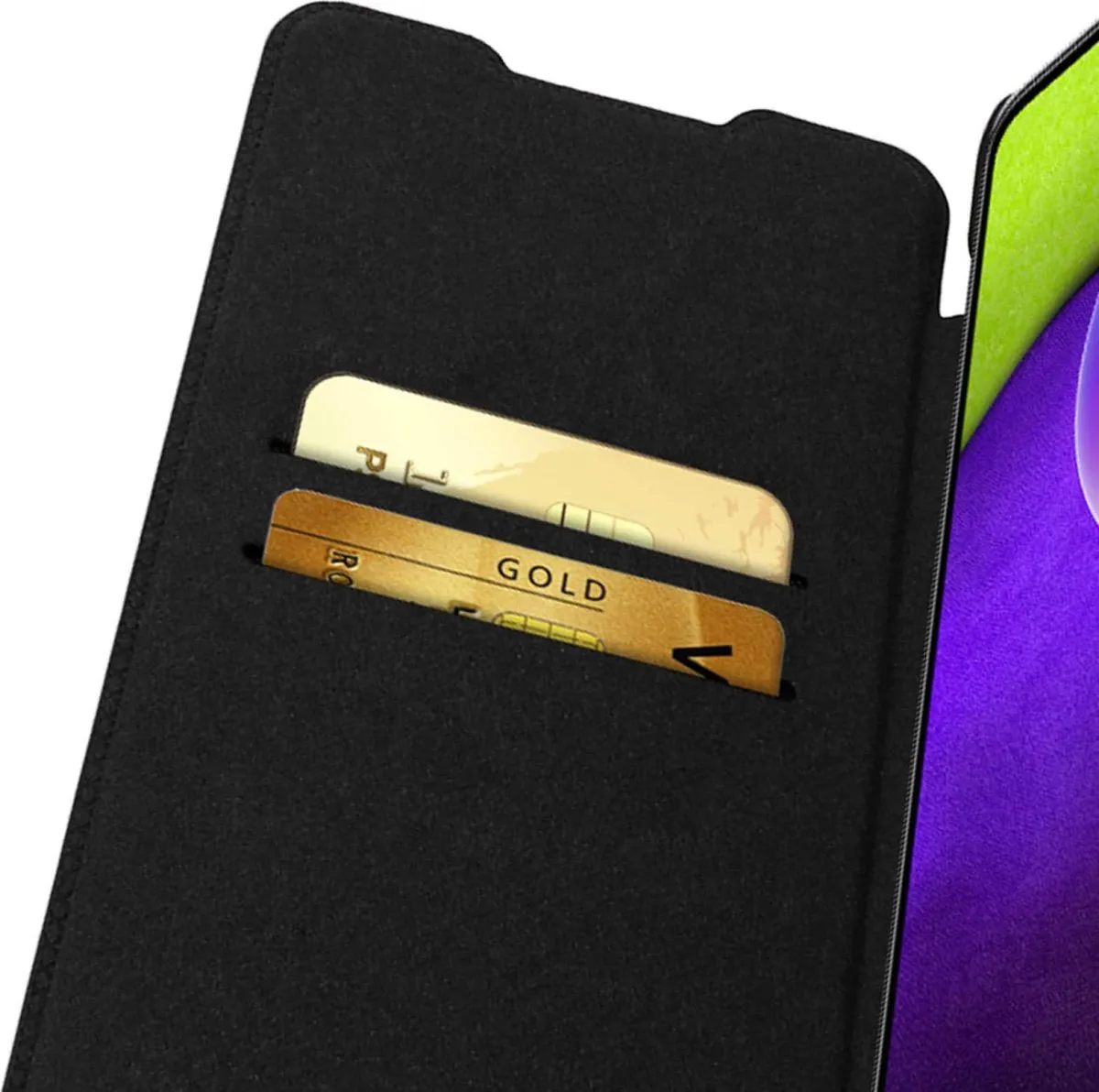 Nilkin Qin Leather Case Black for Samsung Galaxy A52/A52s 4G/5G