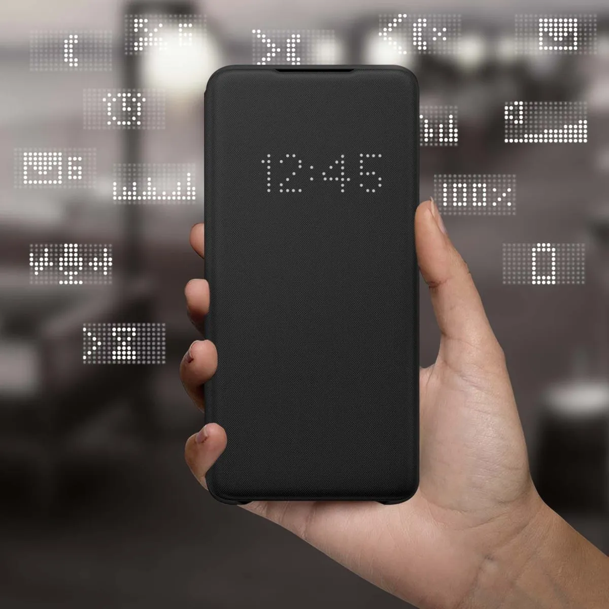 Galaxy S20 Plus Smart LED View Cover Black