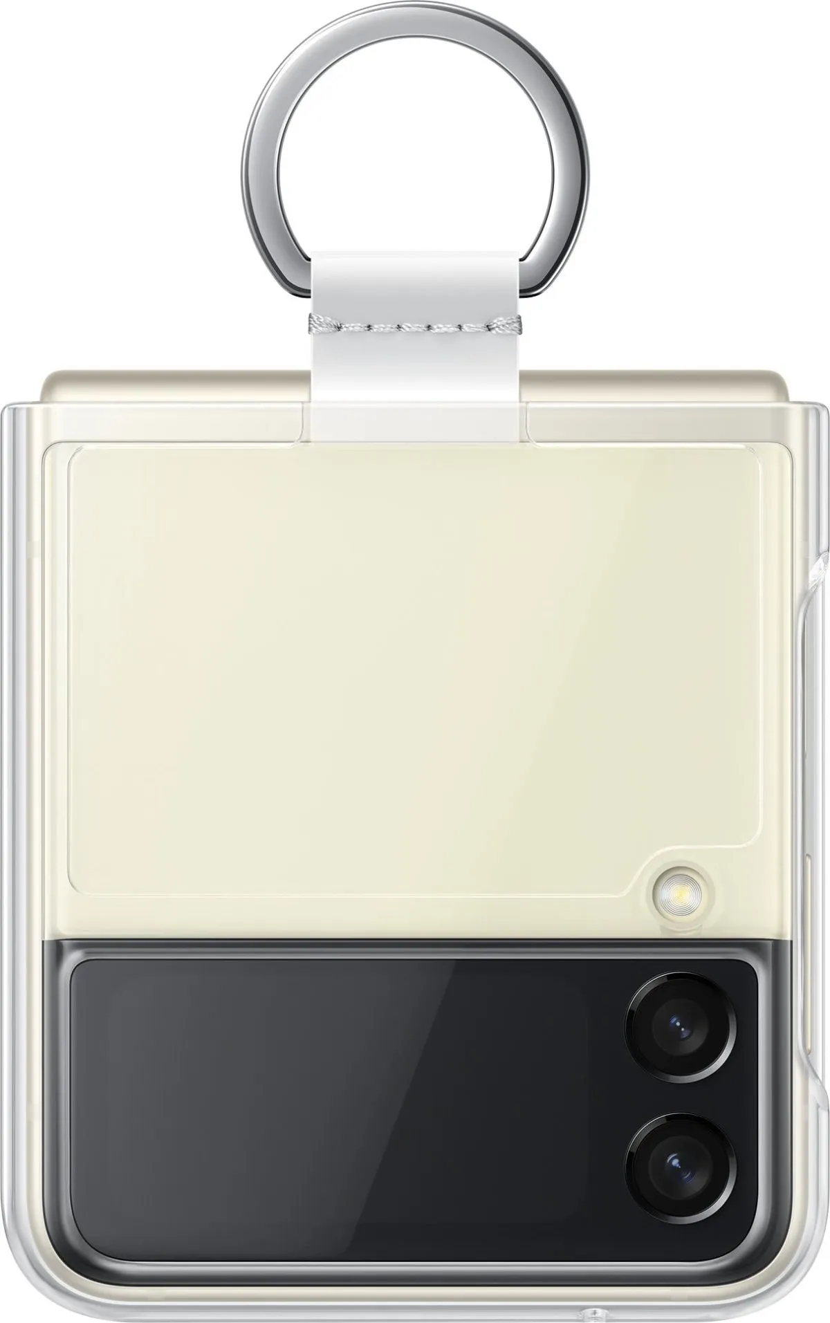 Galaxy Z Flip 3 5G Clear Cover with Ring