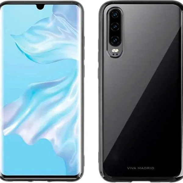 Glazo Flex Back Case for Huawei P30 - Jet Black