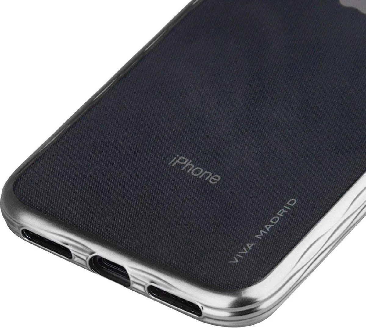 Glosa Mist Back Case for iPhone X - Jet Black
