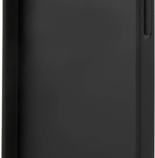 Guess PU Saffiano V Stitched w/ Metal Logo Case for iPhone 12 Pro Max - Black