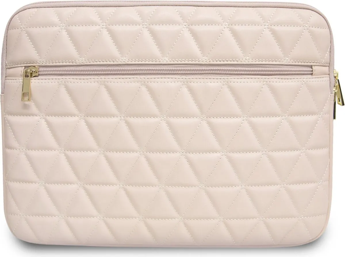 Guess Quilted PU Computer Sleeve 13 Zoll - Pink