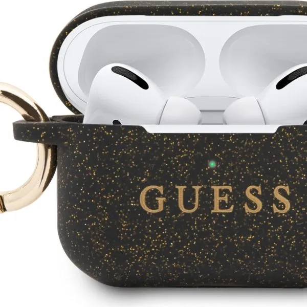Guess Silicone Case with Ring for Airpods Pro