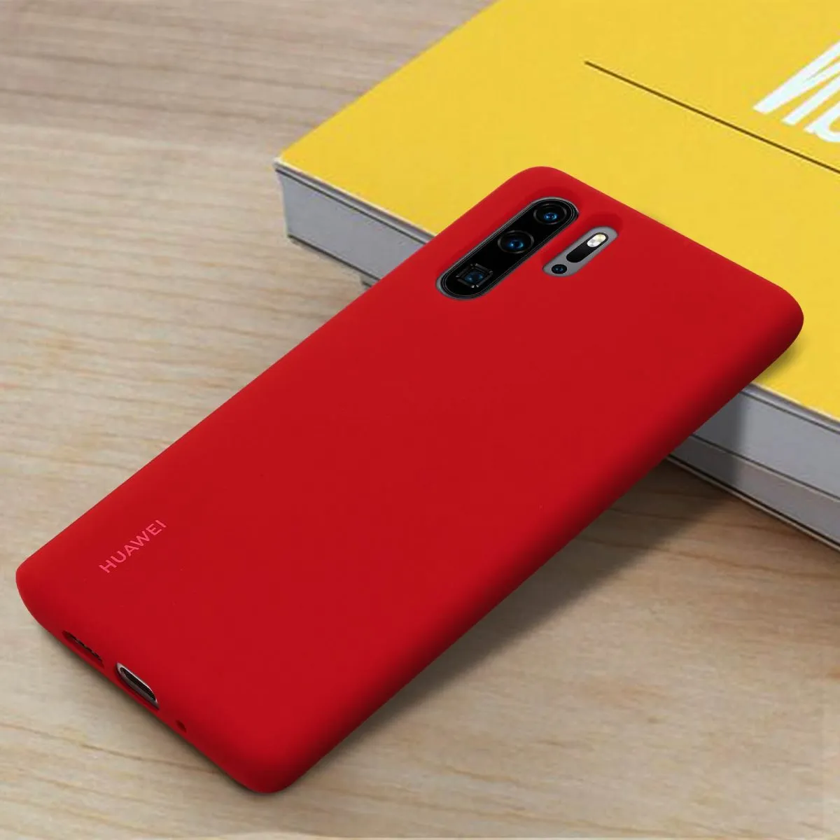 Huawei P30 Pro Silicone Case - Red