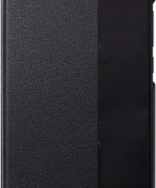Leder Flip Case Huawei Mate 10 Schwarz