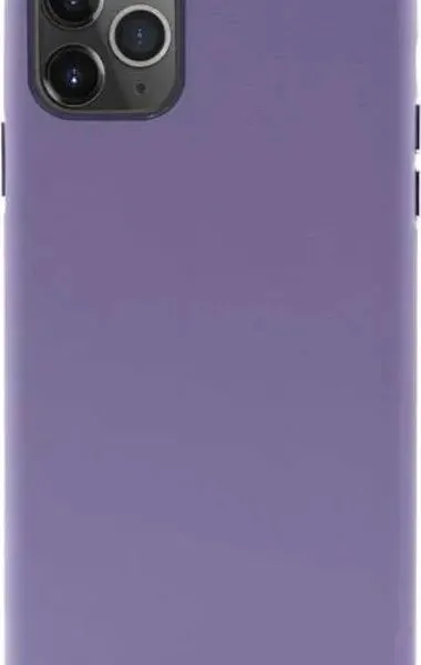 Macaron Vegan Leather Case for iPhone 11 Pro - Lavender
