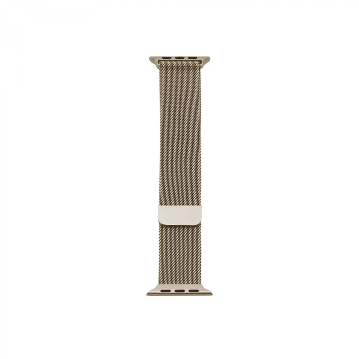 Porodo Mesh Band for Apple Watch 44mm/42mm – Pale Gold