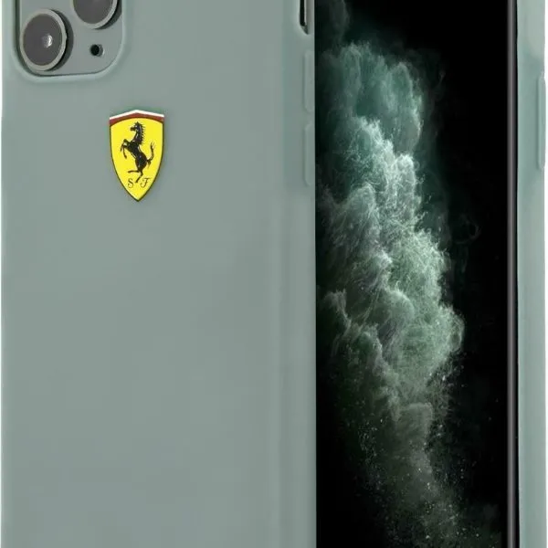 On Track Transparent Silicone Case iPhone 11Pro Green Transparent