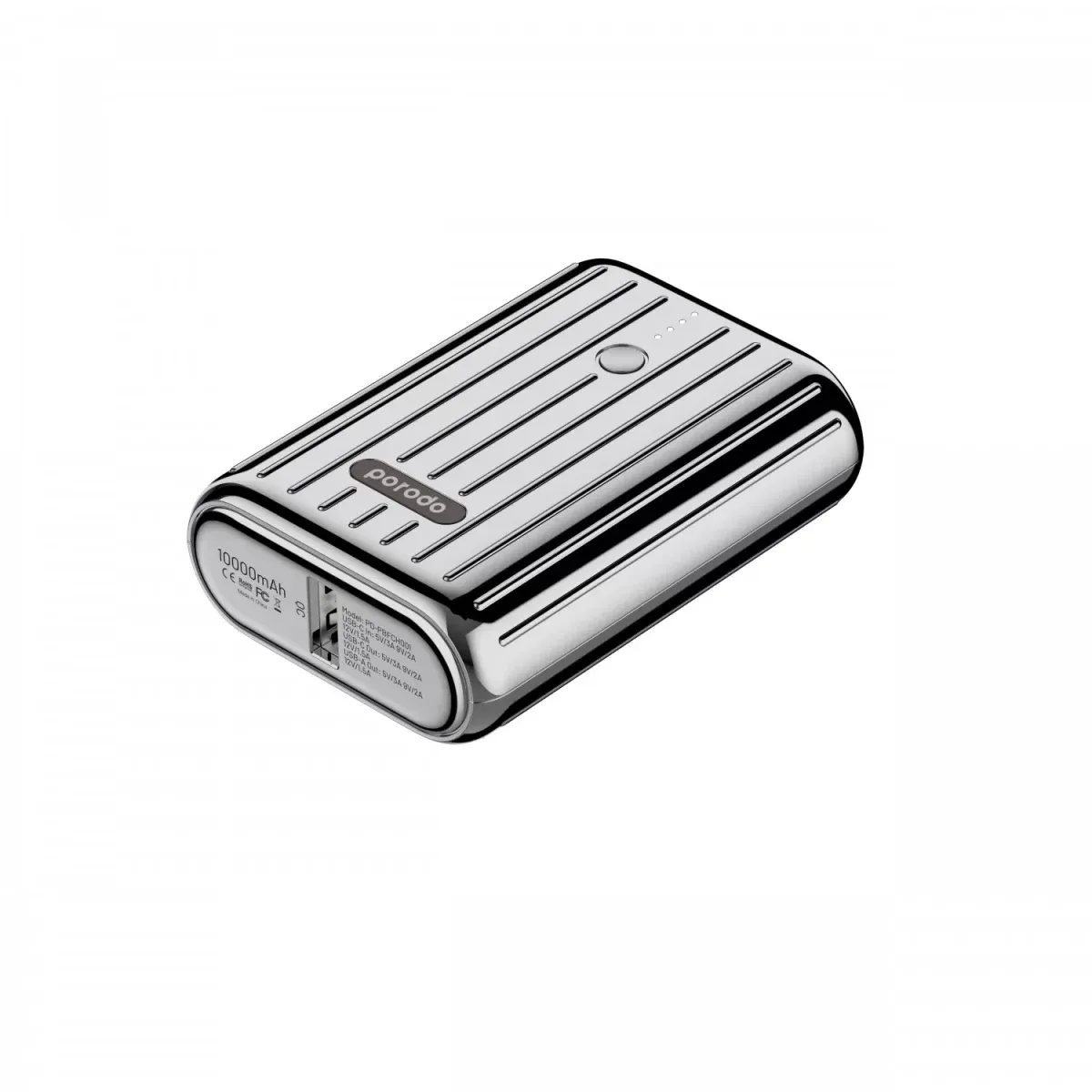 Porodo Ultra Compact 20W PD & QC Power Bank - Silver