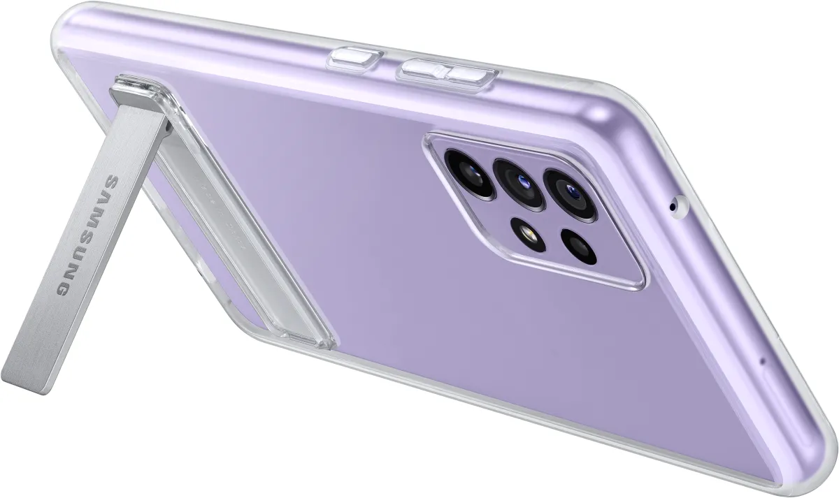 Samsung Clear Standing Cover A725B Galaxy A72 transparent