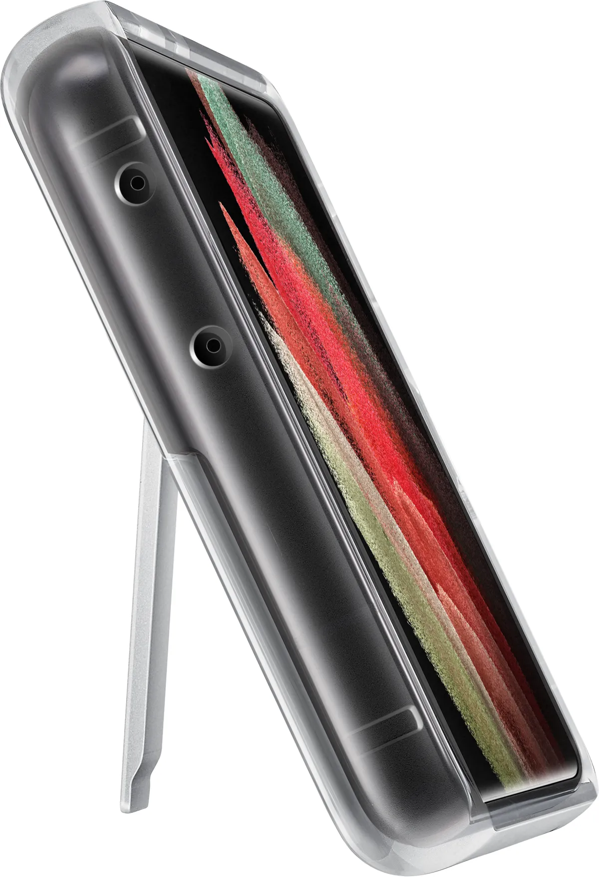 Samsung Clear Standing Cover Galaxy S21 Ultra transparent
