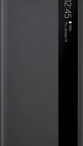 Samsung S21 Smart Clear View Cover - Black