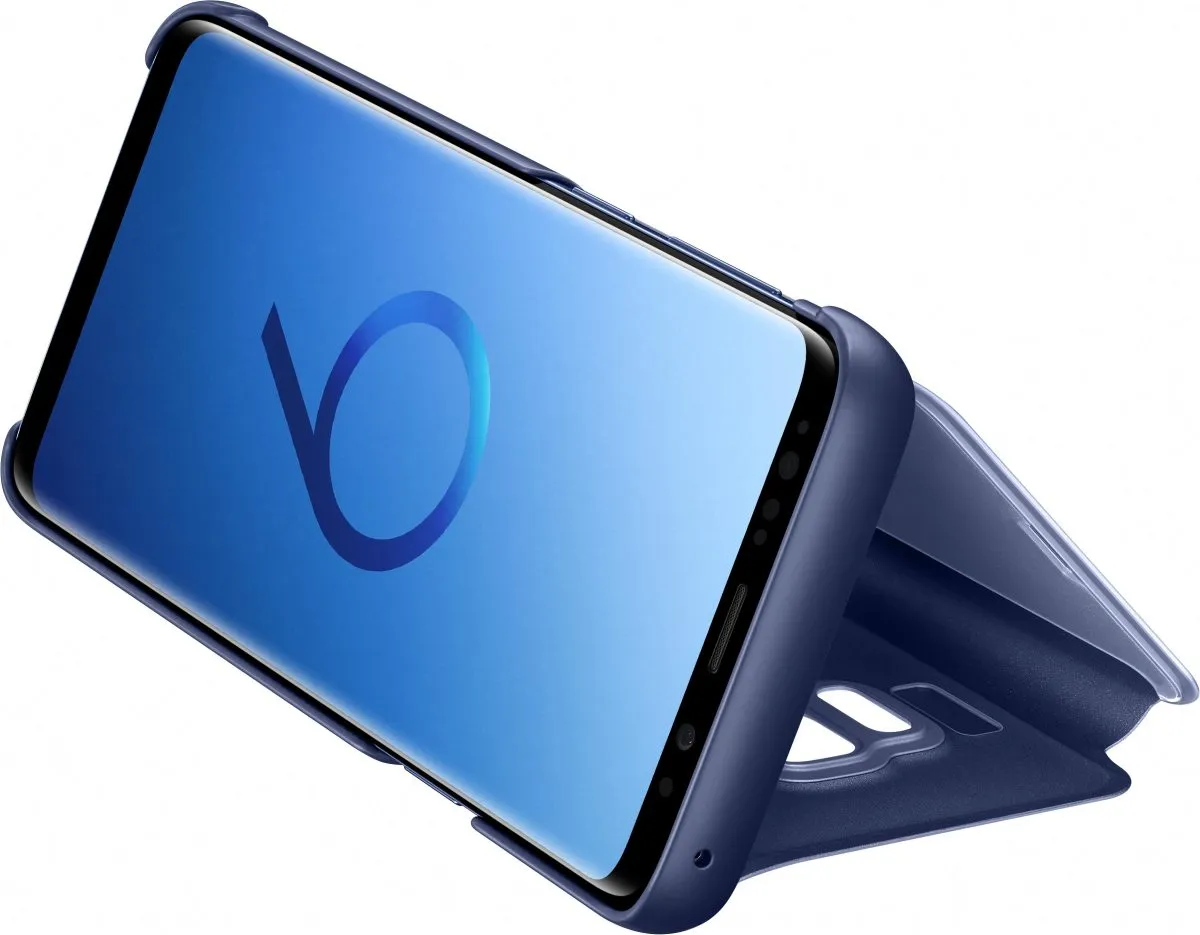 Samsung S9 Clear View Standing Cover Deep Blue