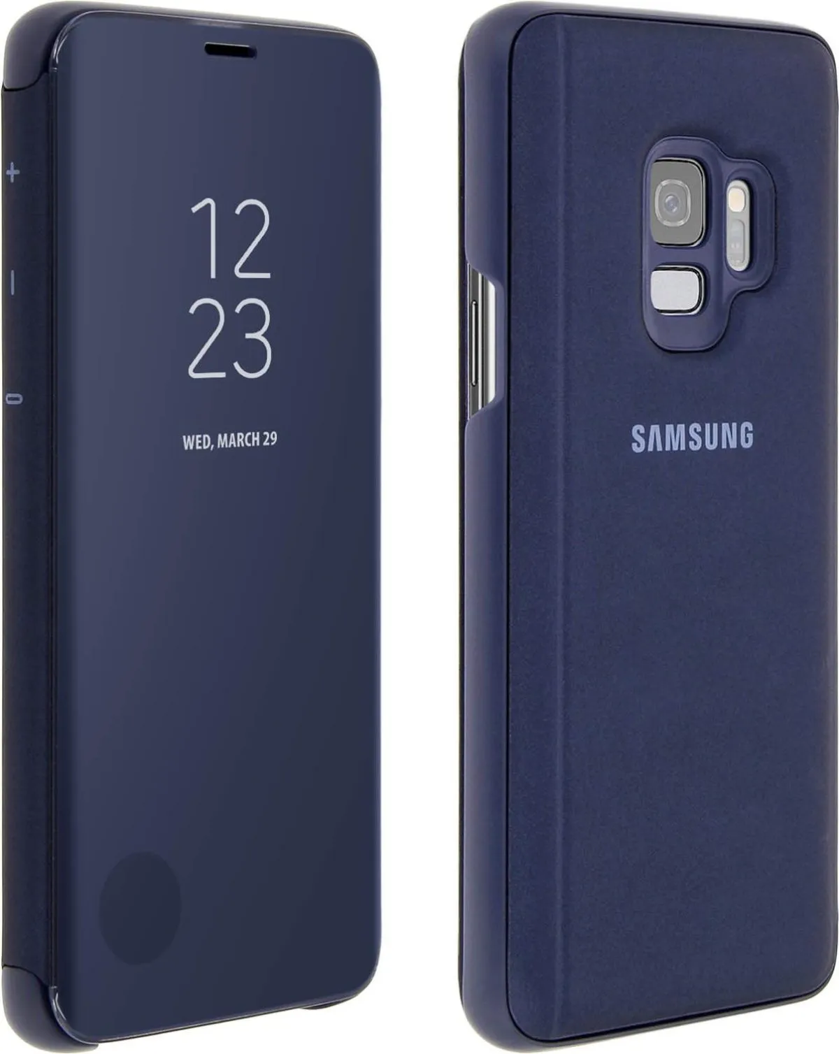 Samsung S9 Clear View Standing Cover Deep Blue