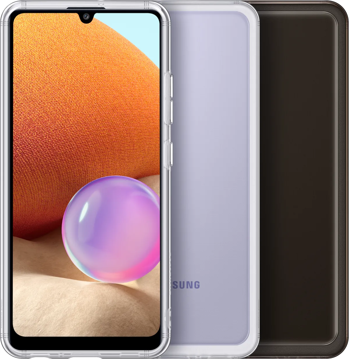 Samsung Soft Clear Cover A325F Galaxy A32 black