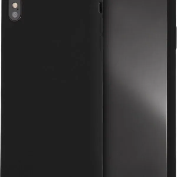 Silikon Hard Case iPhone Xs Max - Schwarz