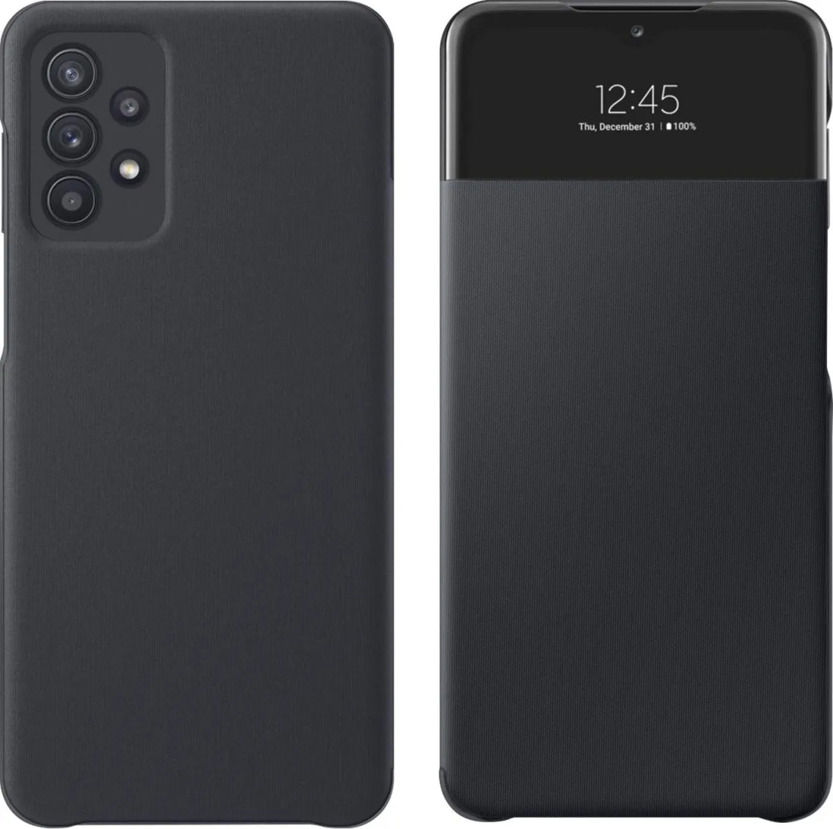 Smart S View Wallet Cover A32 5G Black