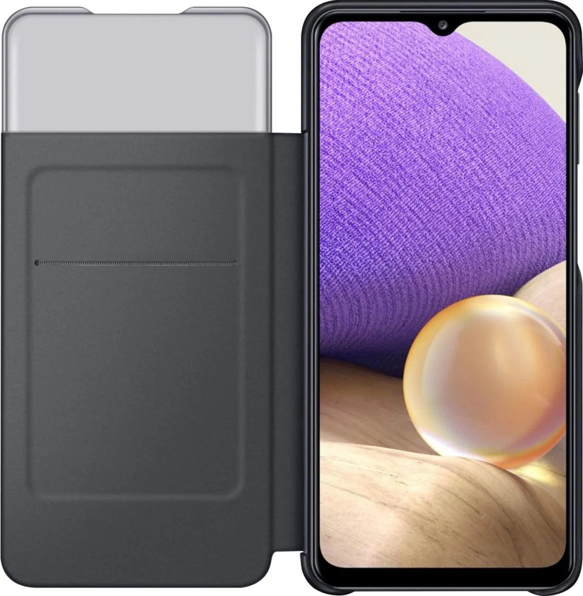 Smart S View Wallet Cover A32 5G Black