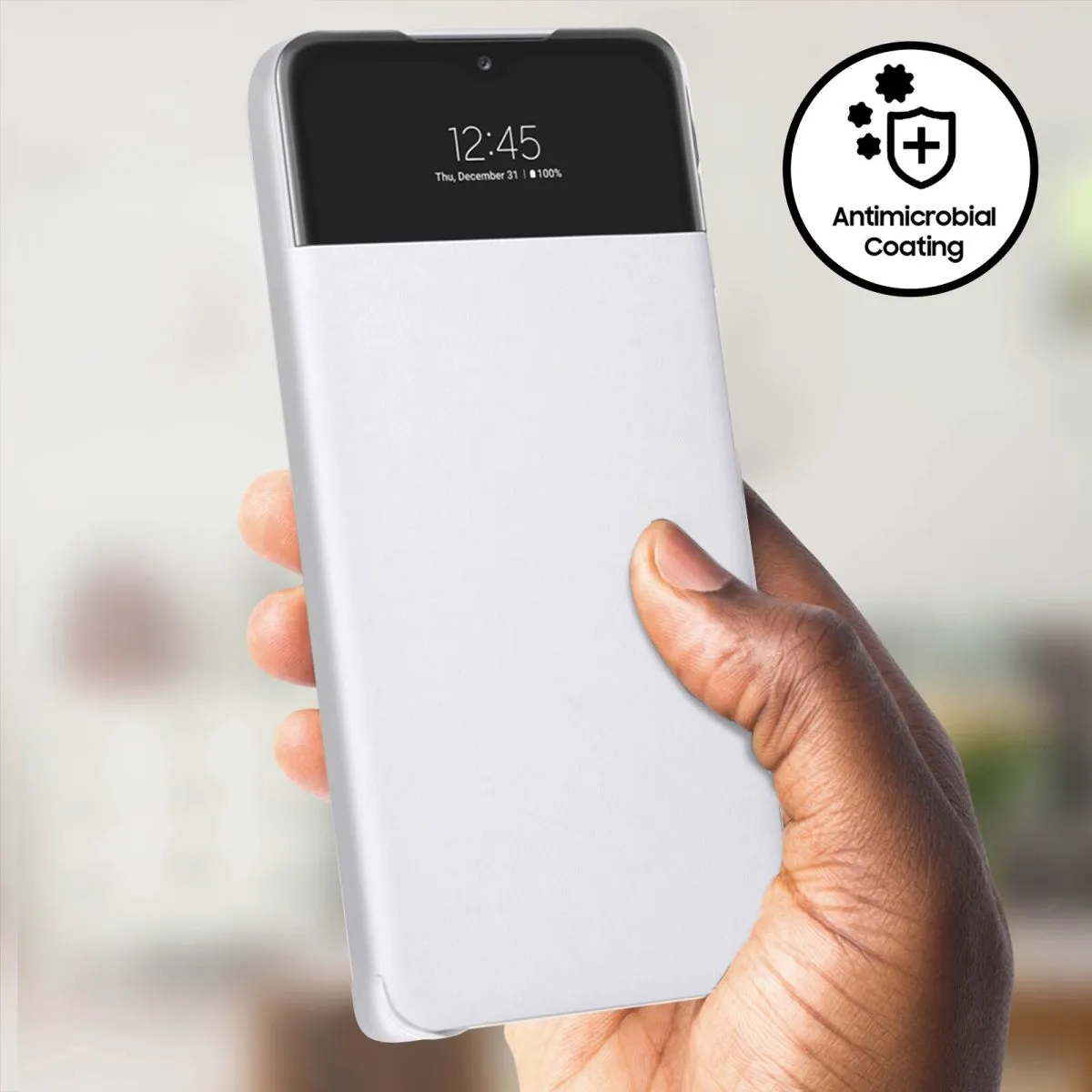 Smart S View Wallet Cover A32 5G White
