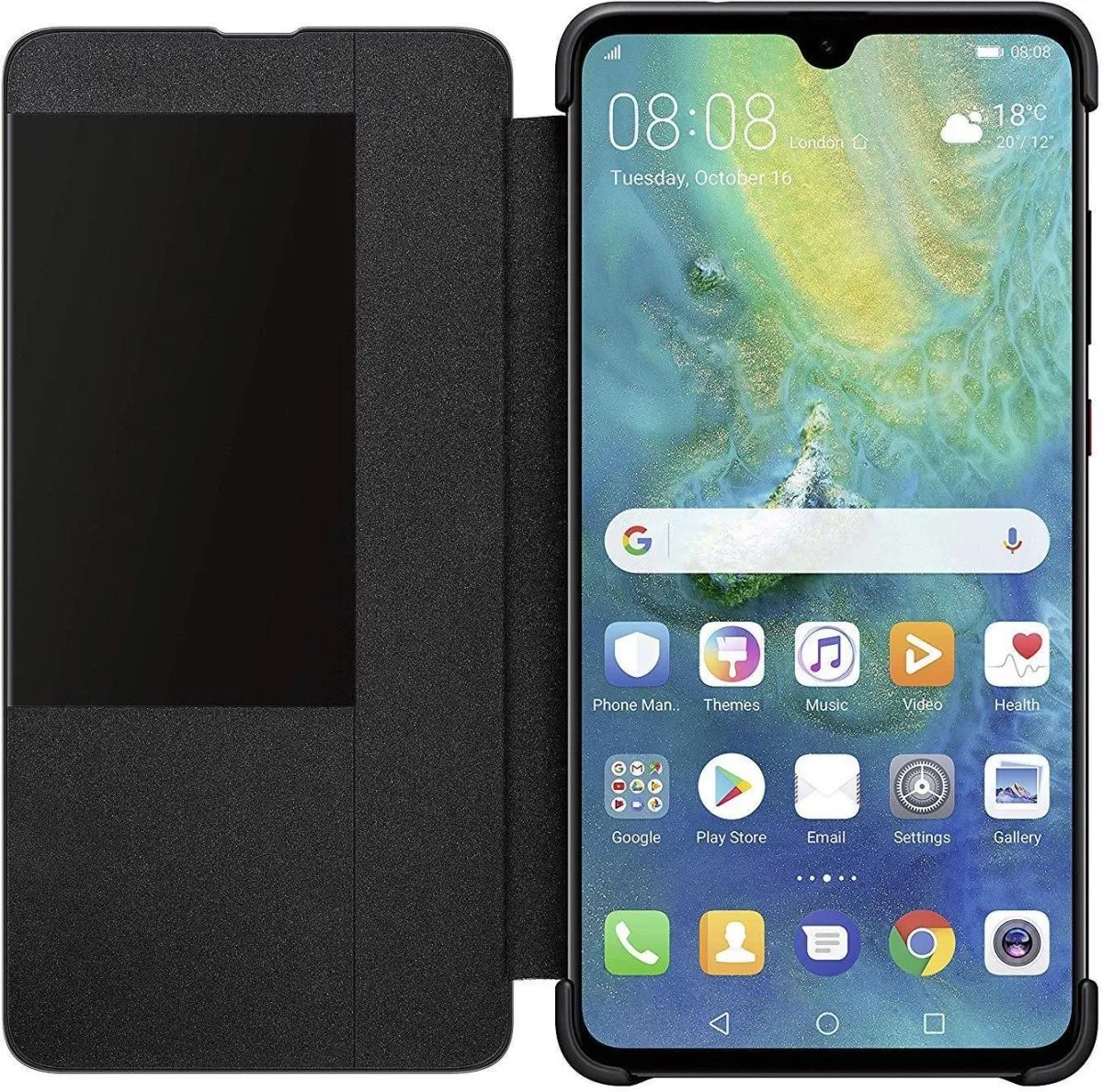 Smart View Flip Cover Huawei Mate 20 Deep Blue