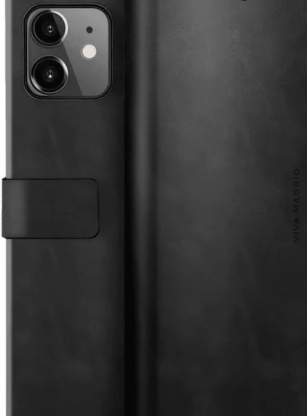 Viva Madrid Finura Cierre Folio Case for iPhone 12 Pro Max (6.7) - Black