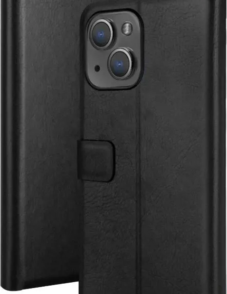 Viva Madrid Finura Synthetic Leather Case For Apple iPhone 13 (6.1) - Black