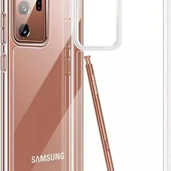 Green Rocky Series 360 Anti-Shock Case for Samsung Galaxy Note 20 Ultra - Clear