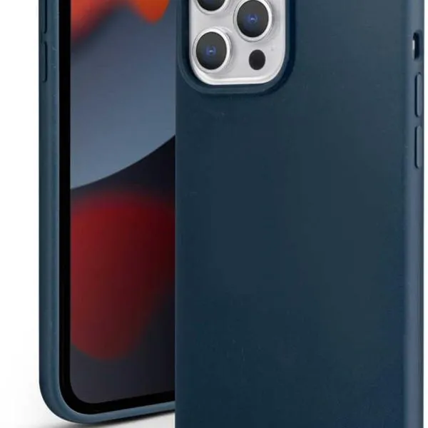 Viva Madrid Ferro Liquid Silicone Back Case For iPhone 13 Pro Max (6.7) - Pacific