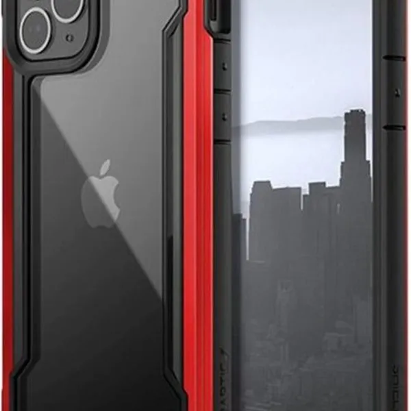 X-Doria Raptic Shield Case for iPhone 12(6.7 Zoll) - Red