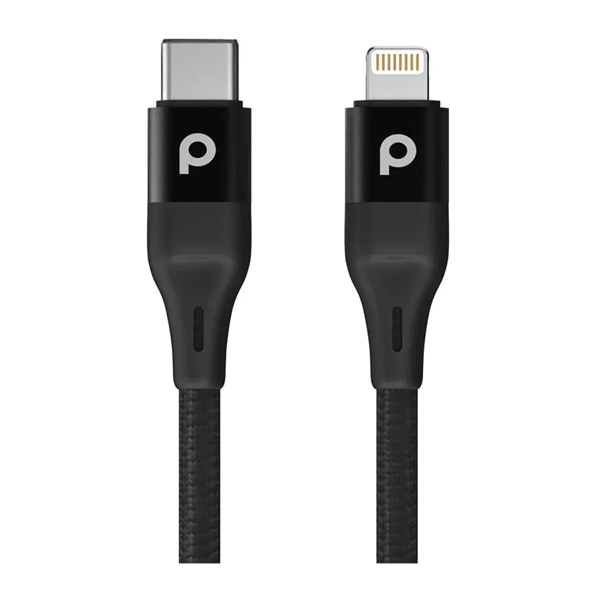 Porodo Braided USB-C to Lightning Cable