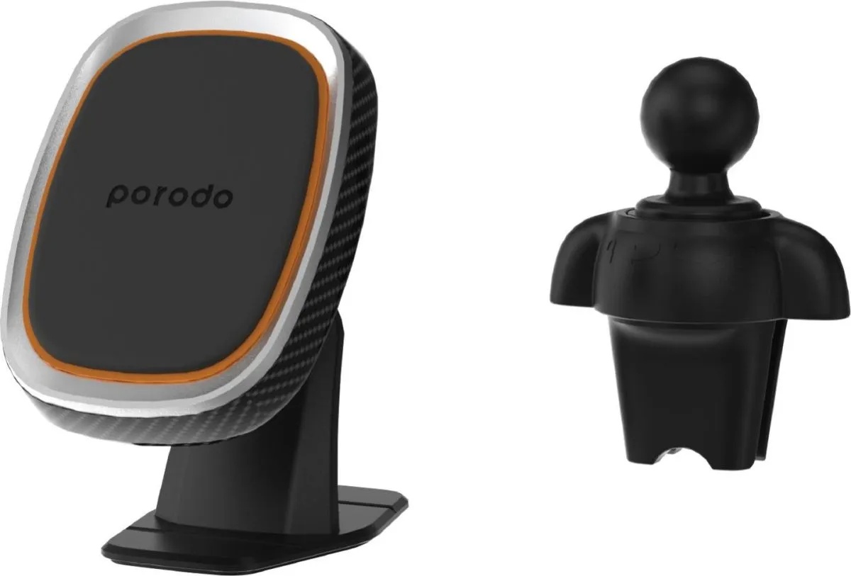 Porodo Air-vent &Stick-on Combo Mount