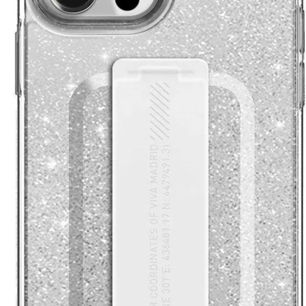 Viva Madrid Loope TPU/PC Clear Case With Extra Grip For iPhone 13 Pro Max (6.7) - Celeste