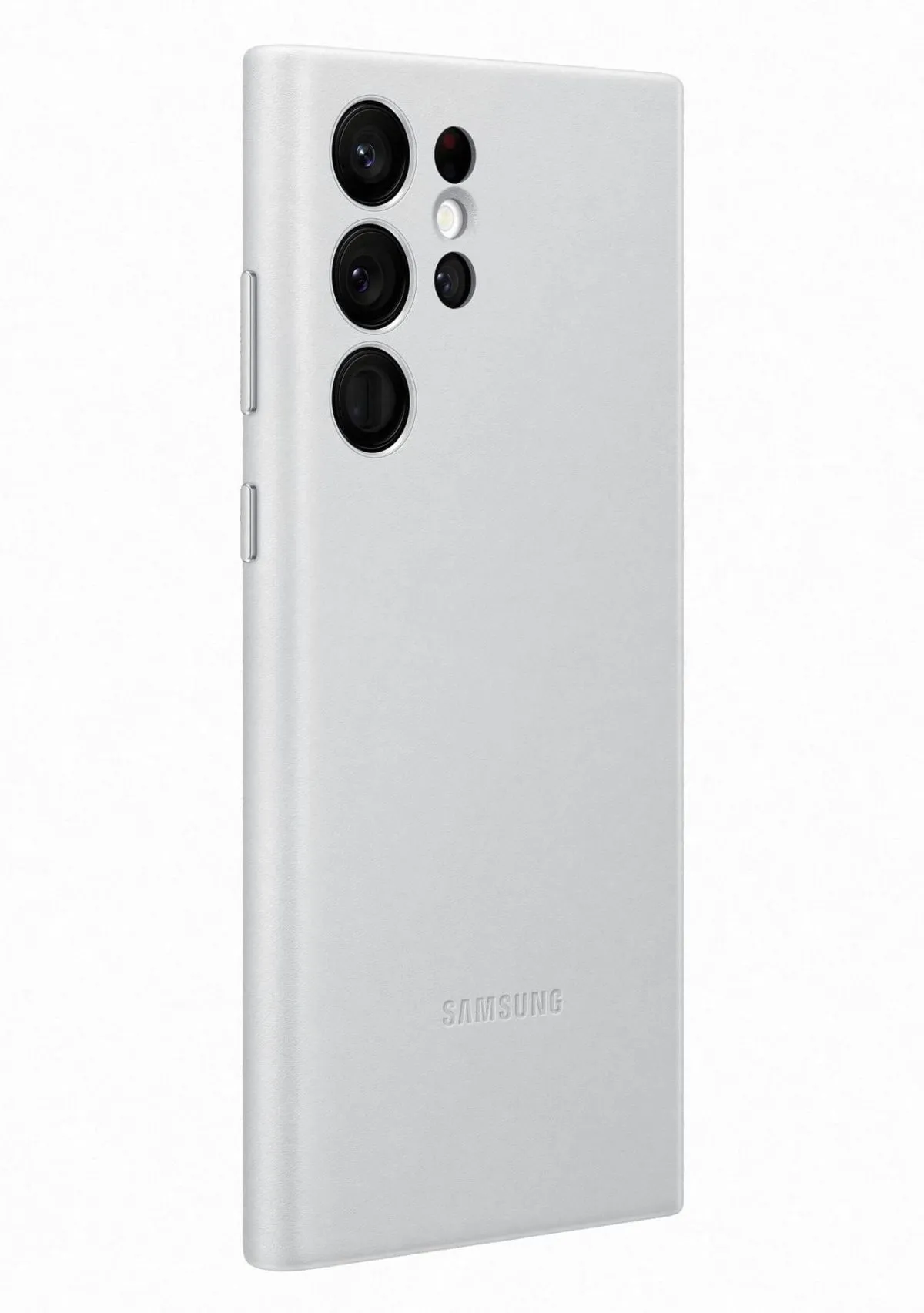 Samsung S22 Ultra Leather Cover EF-VS908 Light Gray