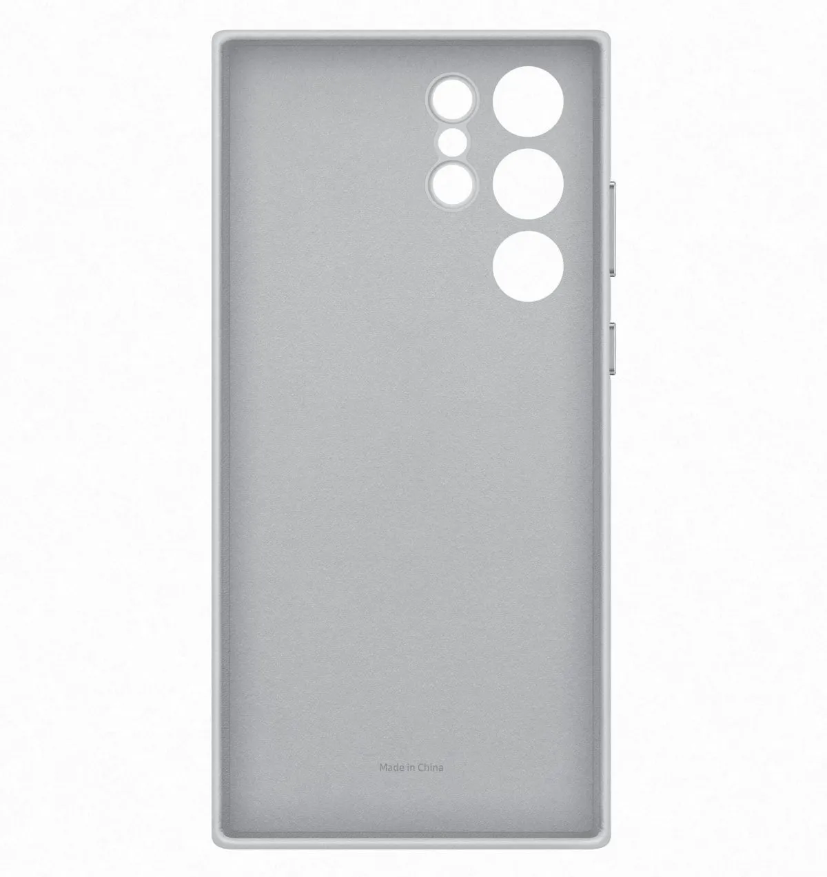 Samsung S22 Ultra Leather Cover EF-VS908 Light Gray