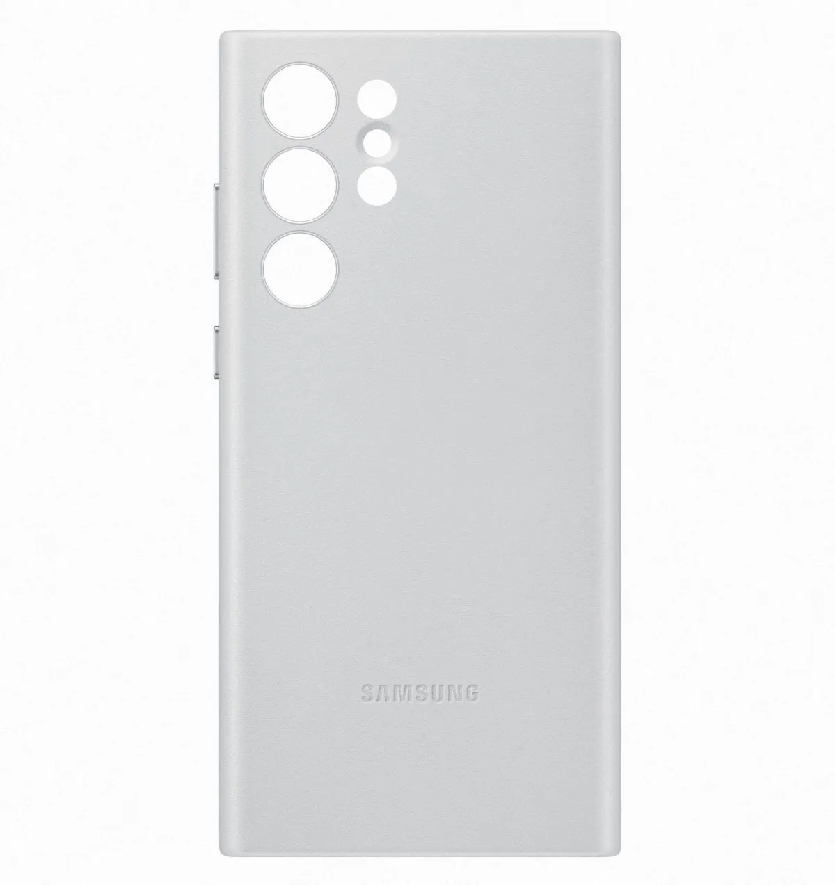 Samsung S22 Ultra Leather Cover EF-VS908 Light Gray