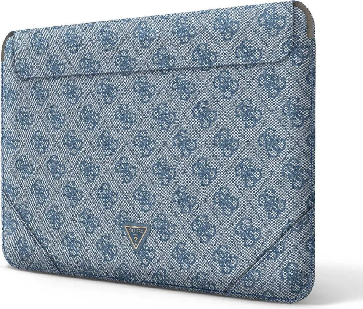 Guess PU 4G Triangle Computer Sleeve 16" - Blue