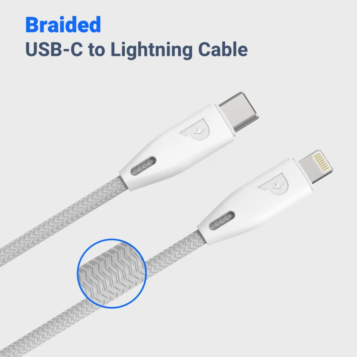 Powerology USB-C auf Lightning Kabel