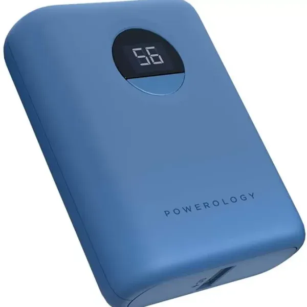 Powerology Ultra-Compact Power Bank 10000mAh PD 20W - Blue