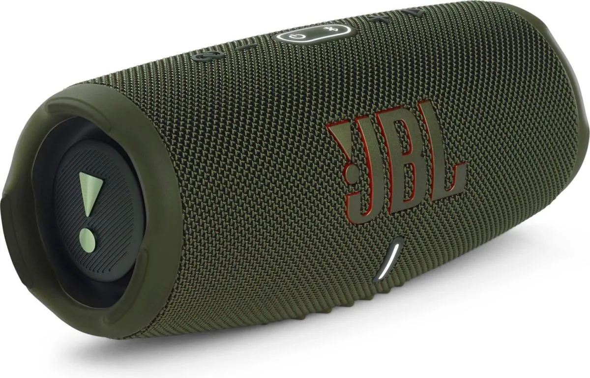 JBL Charge5 Splashproof Portable Bluetooth Speaker - Green