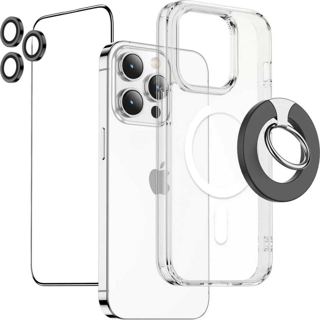 Green Lion 4 in 1 360° 9H Protection Pack for iPhone 14 Pro (6.1)
