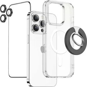 Green Lion 4 in 1 360° 9H Protection Pack for iPhone 14 Pro (6.1)
